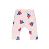 Bonmot Organic_Baby trouser all-over paper planes