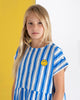 Bonmot Organic_Dress vertical stripes_hover image