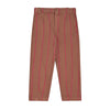 Bonmot Organic_Fleece trouser thin vertical stripes