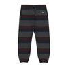 Bonmot Organic_Jogger trouser wide horizontal stripes