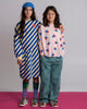 Bonmot Organic_Dress diagonal stripes_hover image