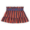 Bonmot Organic_Mini skirt vertical stripes