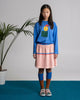 Bonmot Organic_Short velvet skirt two stripes_hover image