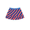 Bonmot Organic_Short skirt diagonal stripes