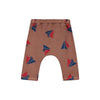 Baby trouser all-over paper planes