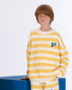 Bonmot Organic_Sweatshirt wide stripes_hover image