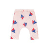 Baby trouser all-over paper planes