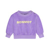 Velvet sweatshirt Bonmot