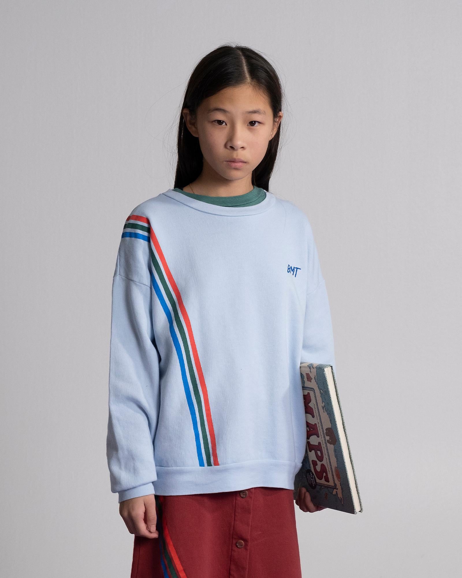 Sweatshirt best sale with stripes