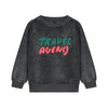 Velvet sweatshirt travel agency